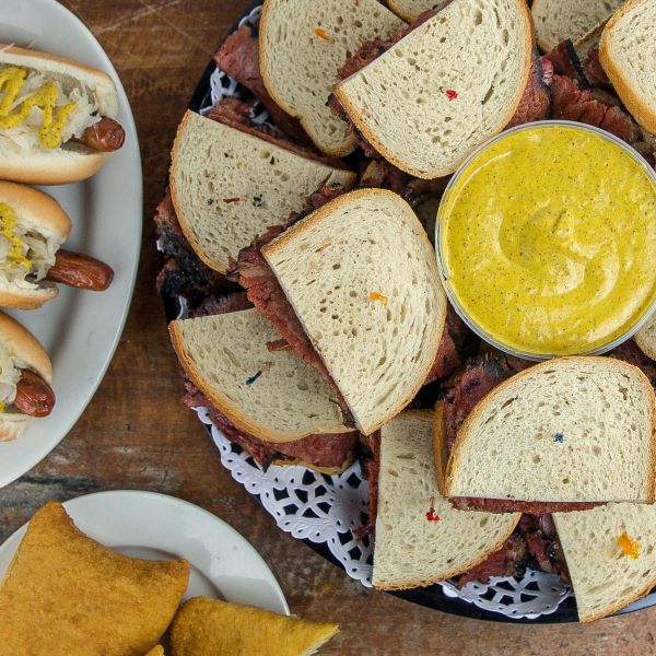 Party Platter w Mustard