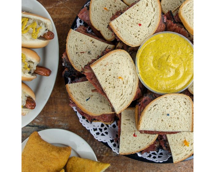 Party Platter w Mustard