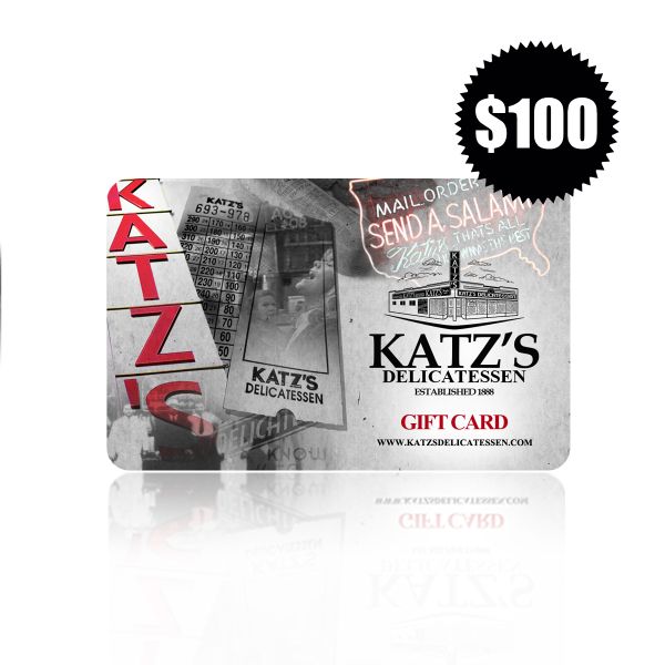Katz's Deli Gift Card $100
