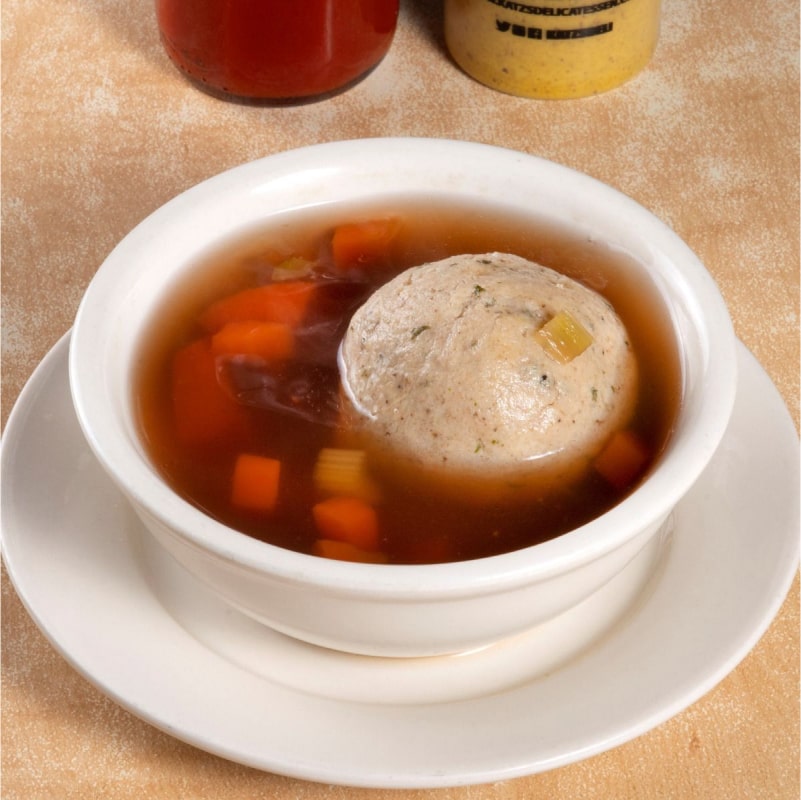 Katz's in-store menu Matzoh ball soup