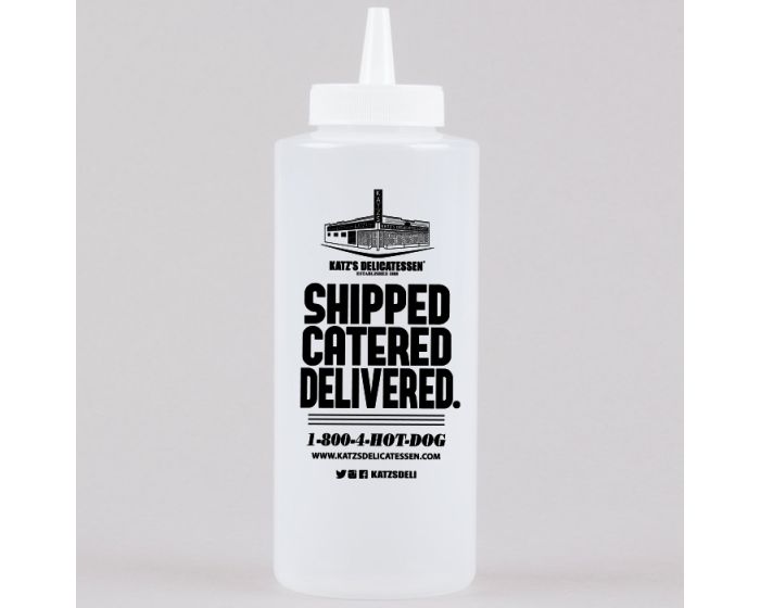 Katz's Deli Mustard Bottle