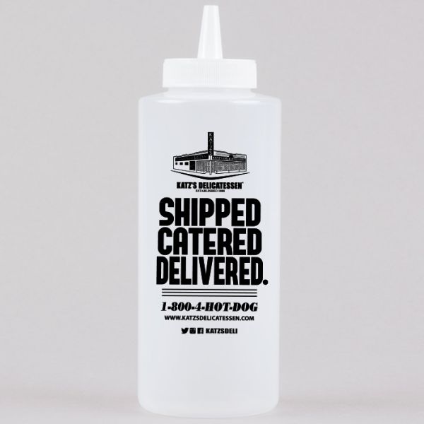 Katz's Deli Mustard Bottle