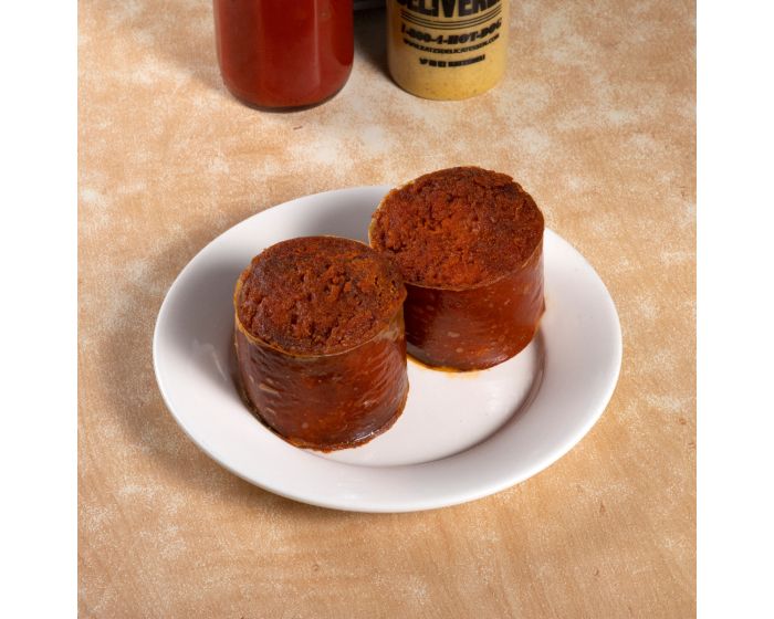 Kishka (Stuffed Derma) with Gravy