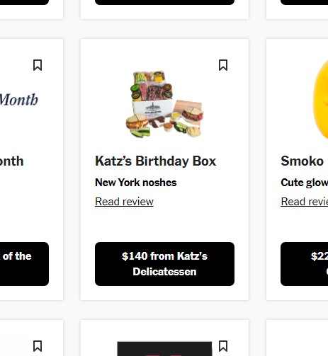 NY Times Most Popular Gifts of 2023